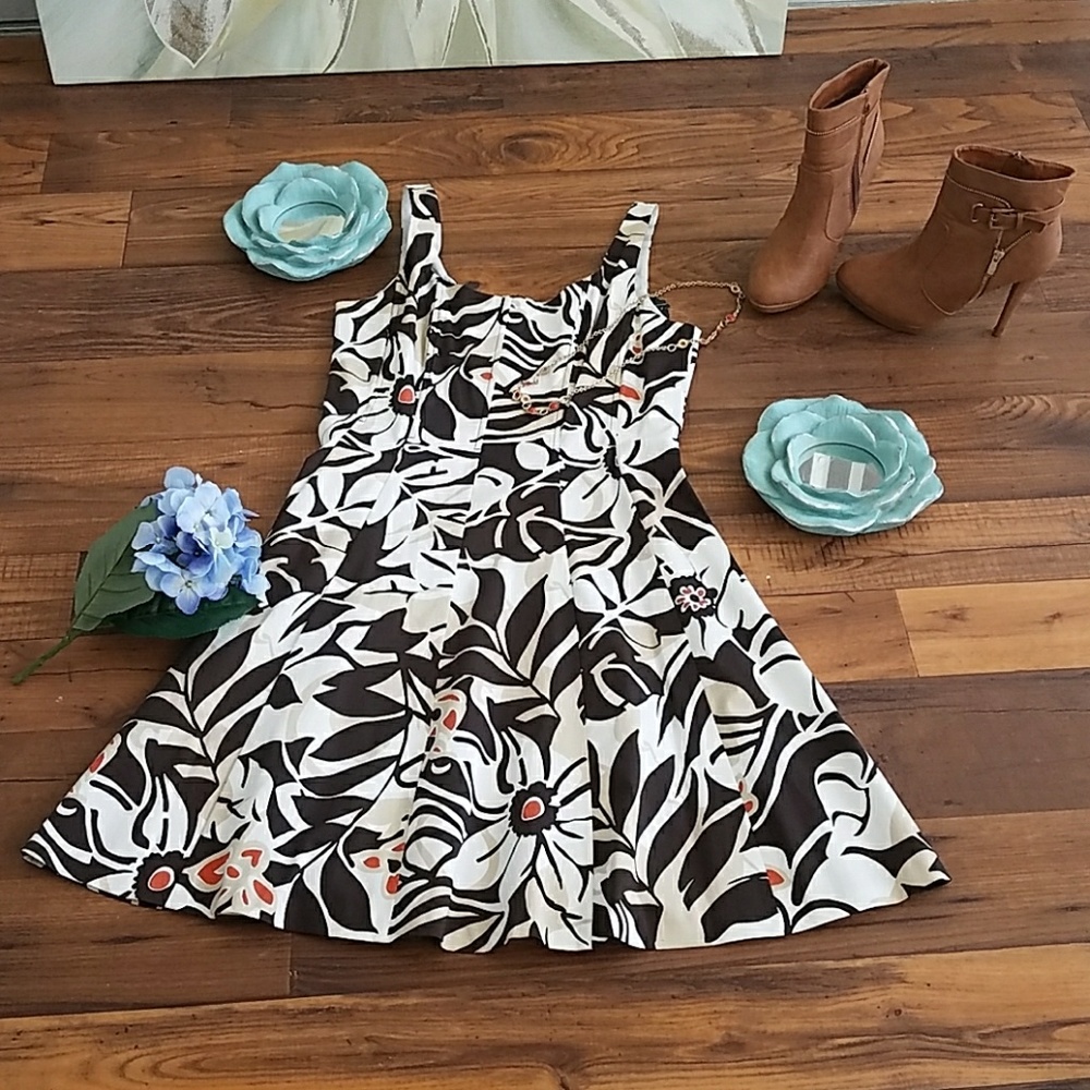 ABG Floral Print Dress